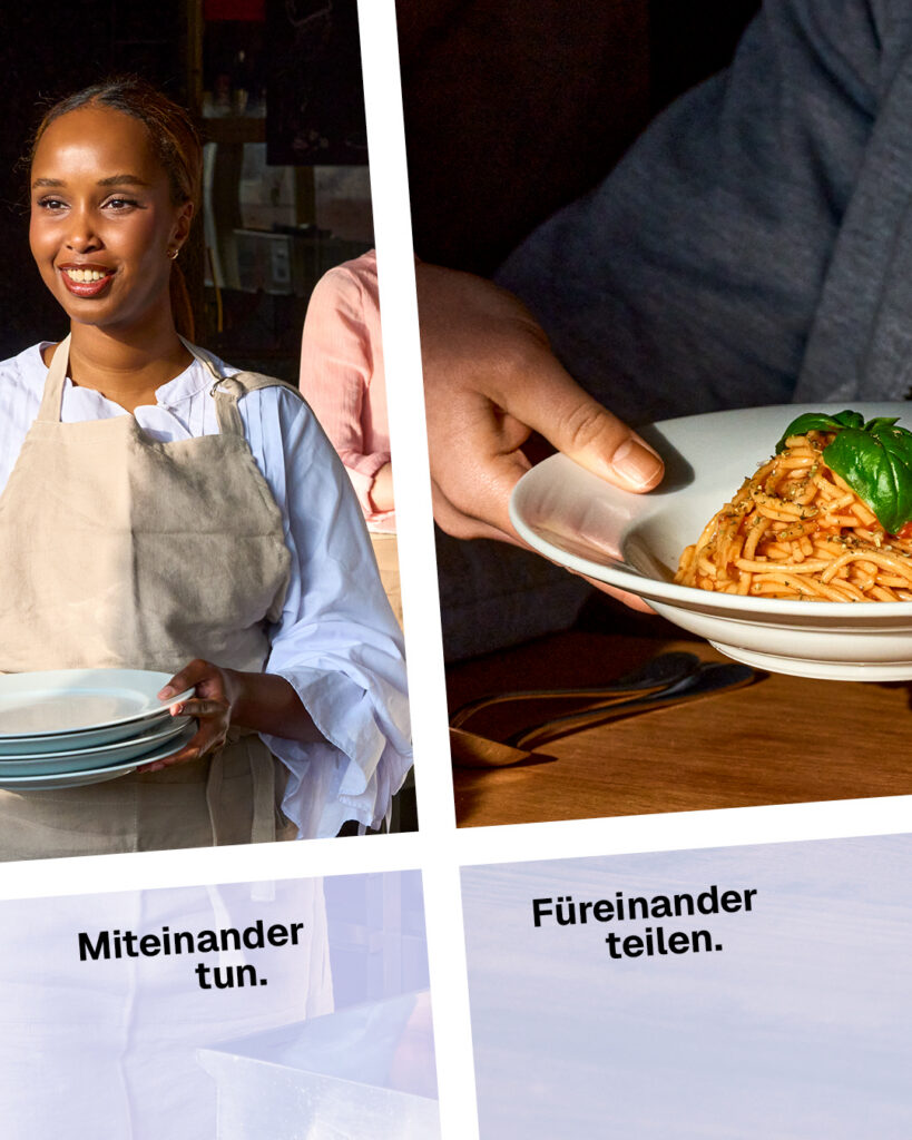 miteinander füreinander